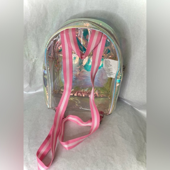 Translucent Backpack with confetti Beads - Picture 6 of 15